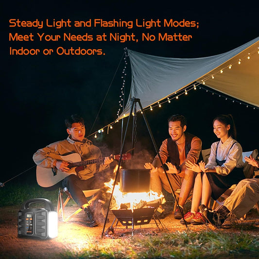 Portable Power Station 150W 155Wh 42000mAh Solar Generator For Road Trip,Off-grid,Power Outage,No Solar Panel